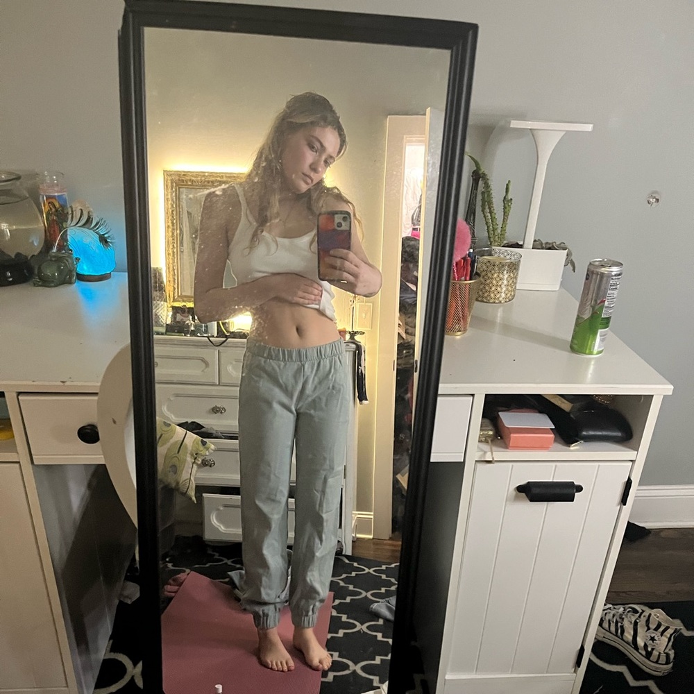 JOHN GALT/BRANDY MELVILLE SAGE SWEATPANTS